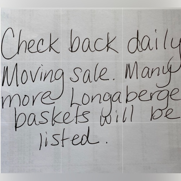 Longaberger Holiday Embroidered & Lined Gift Bag Front Pocket- 7-3/4”x4-1/2”x9” - Picture 11 of 11